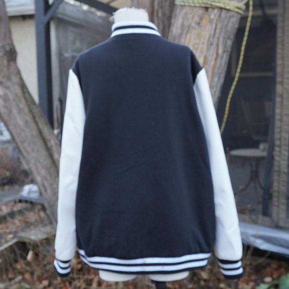 Black Varsity Jacket - Picture 6 of 8